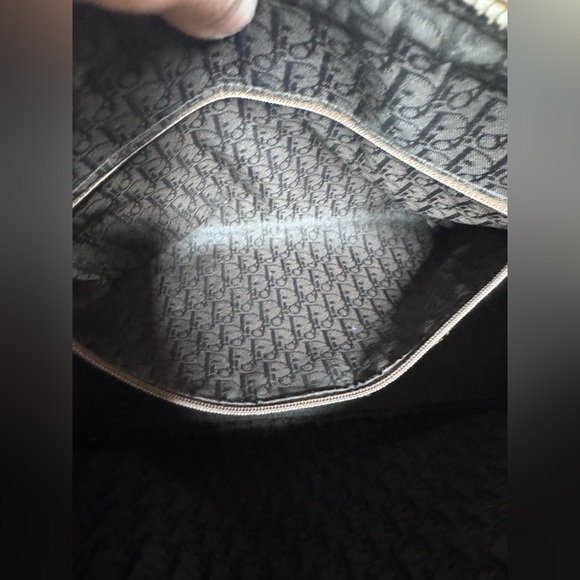 With COA. Dior Tan Quilted Tote Bag - Picture 10 of 11